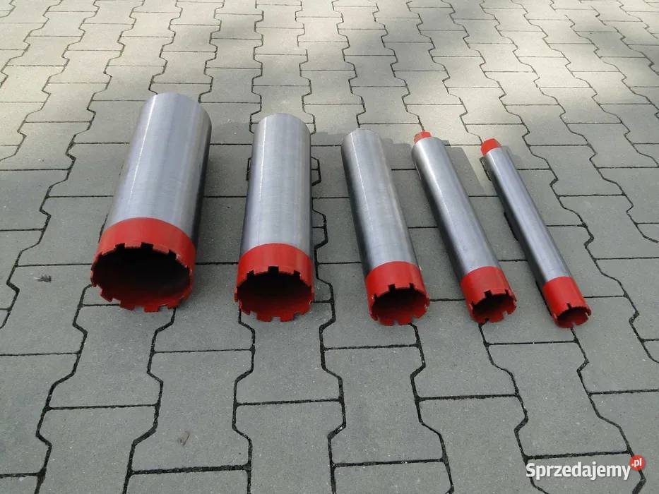 Korony Otwornice Wiertła do wiertnicy CARAT małopolskie Łętownia