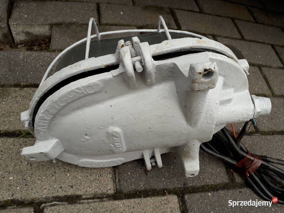 Lampa ceramiczna industrial loft prl Warszawa sprzedam