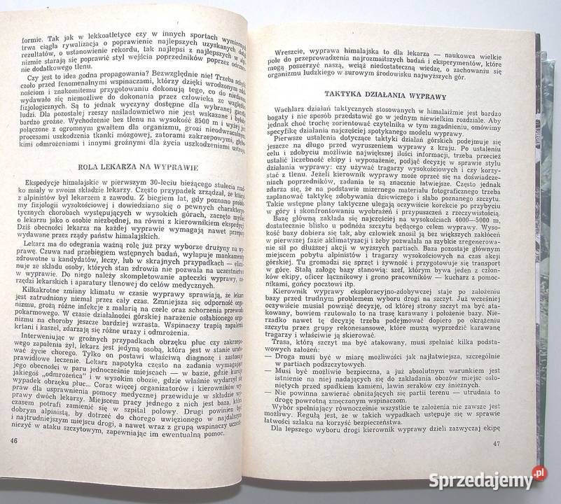 G Kowalewski Kurczab Na szczytach Himalajów Książki naukowe i popularnonaukowe mazowieckie Warszawa