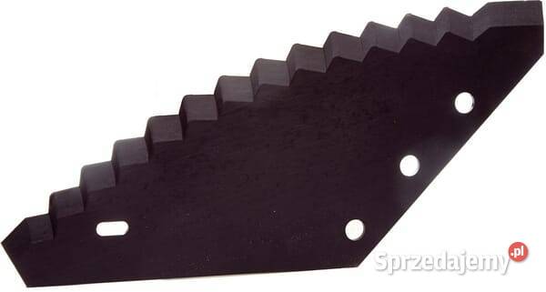Nóż paszowozu 528x274x6 mm 195 mm z węglikiem małopolskie Kamionna