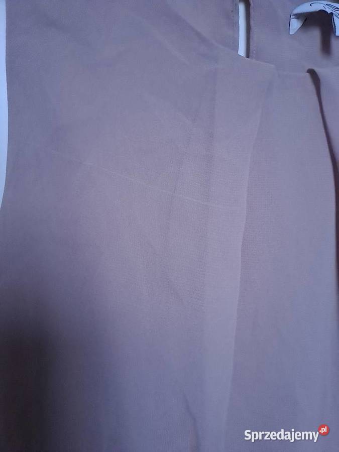 Look Zwiewna Sukienka w kolorze brudnego różu Warszawa