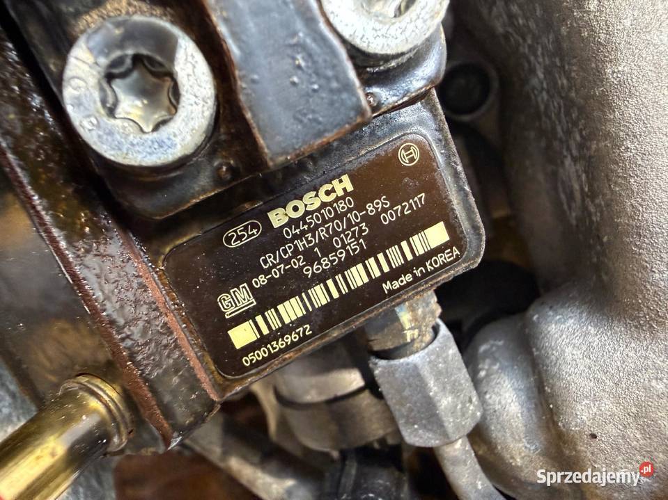 SILNIK Z20S1 Opel Antara Chevrolet Captiva 20 osobowe Silniki kompletne lubelskie Chełm