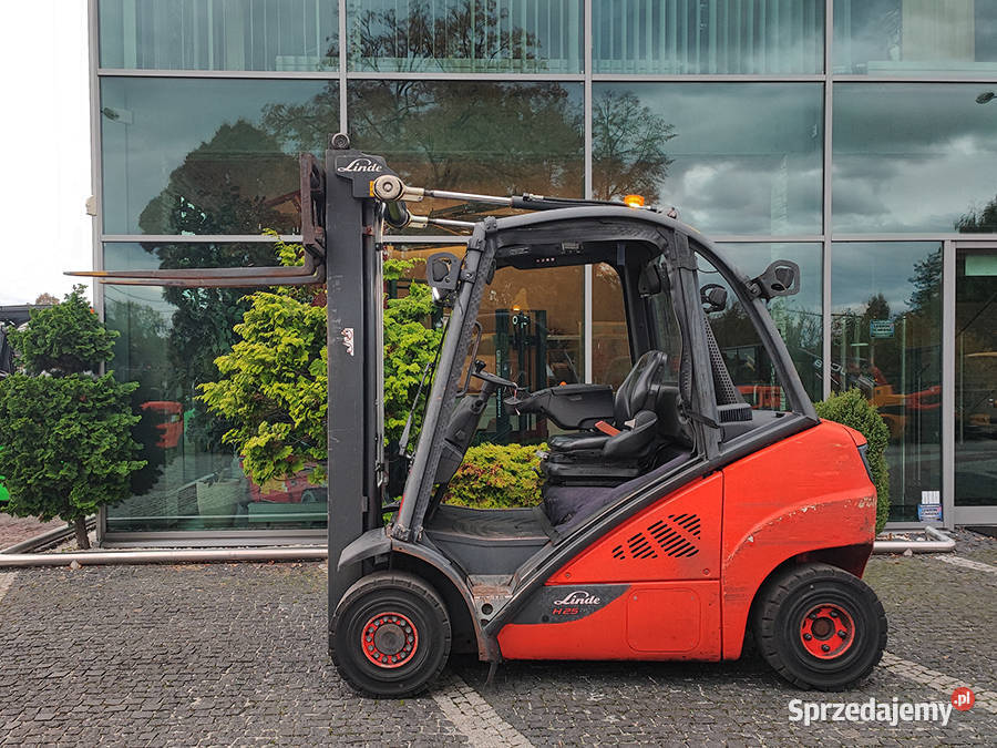 Wózek widłowy Linde H25D02 25 t triplex 551 m małopolskie Kęty
