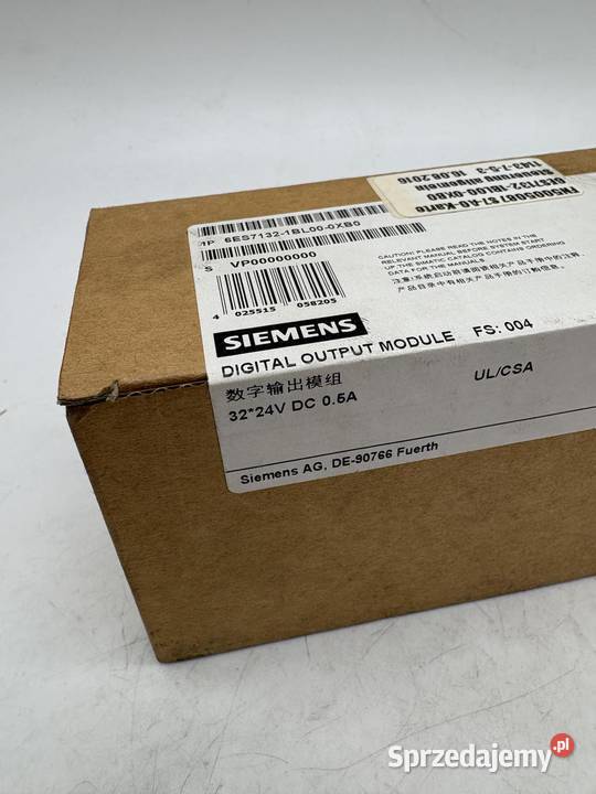 Siemens 6ES7 1321BL000XB0 DO Module