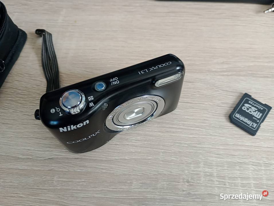 Aparat Nikon Coolpix l31 warmińsko-mazurskie Dywity sprzedam
