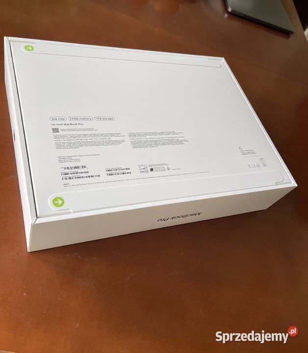 MacBook Pro 2024 M4 24GB RAM1TB SSD NOWY 24GB