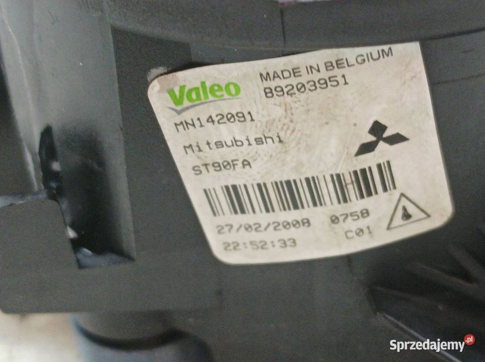 HALOGEN LEWY PRZÓD KOMPLET Peugeot 4007 I świętokrzyskie