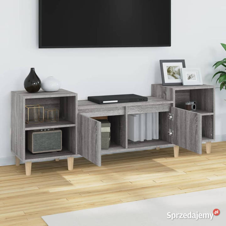 Szafka pod telewizor szary dąb sonoma 160x35x55 Warszawa