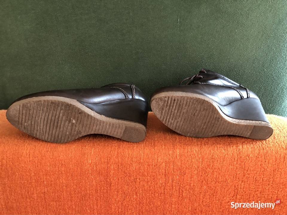 Brązowe botki na wysokim obcasie Lasocki Kłodawa