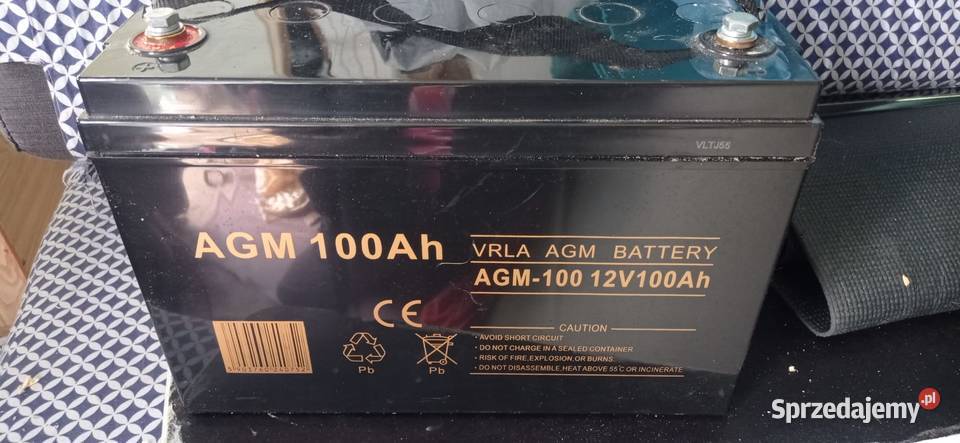 AKUMULATOR BEZOBSŁUGOWY AGM VRLA UPS 12V 100Ah Tyczyn