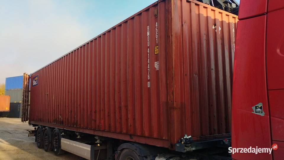 Kontener morski 40DVHC 12 metrowy Bydgoszcz sprzedam