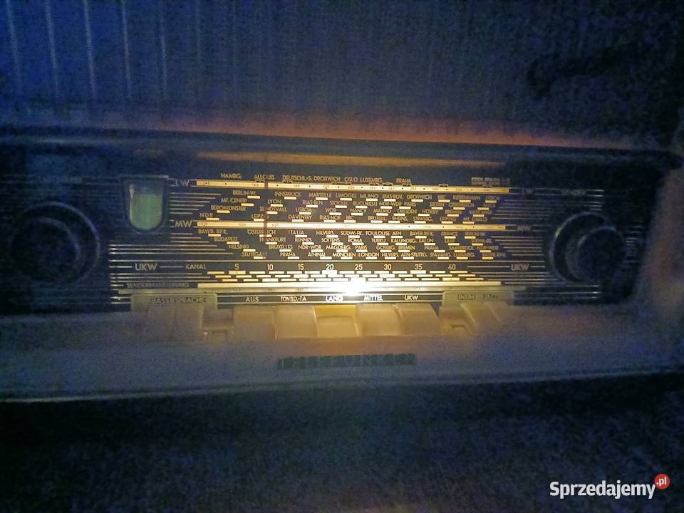 Radio lampowe firmy Telefunken Kraków