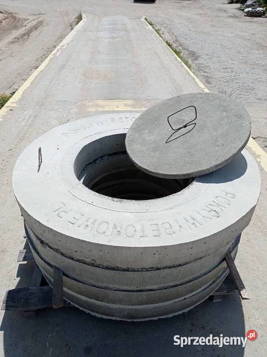 Właz betonowy 60 pokrywa na szambo studnie Parszów
