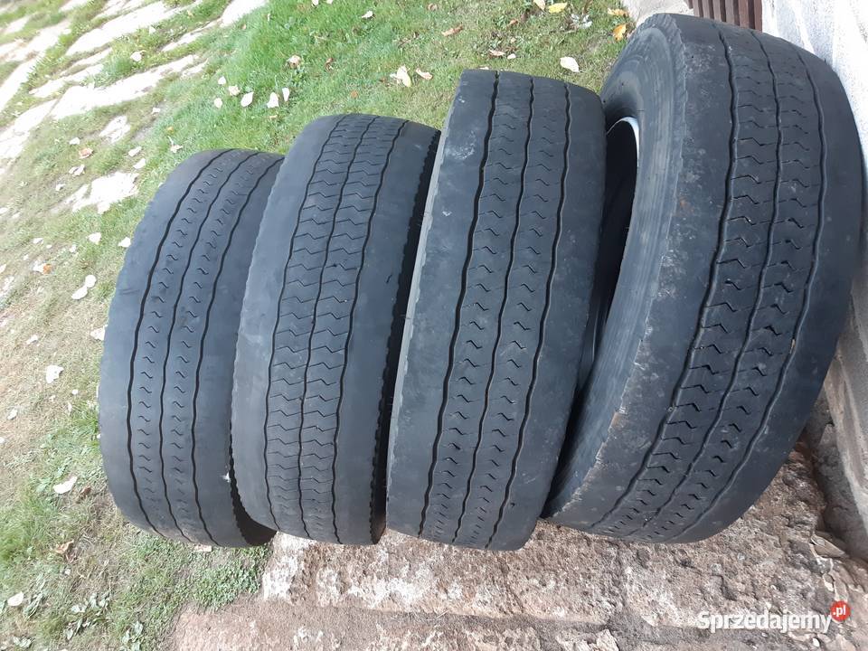 4 koła felgi bezdętkowe 27570 R225 przyczepa d46 Kamocin