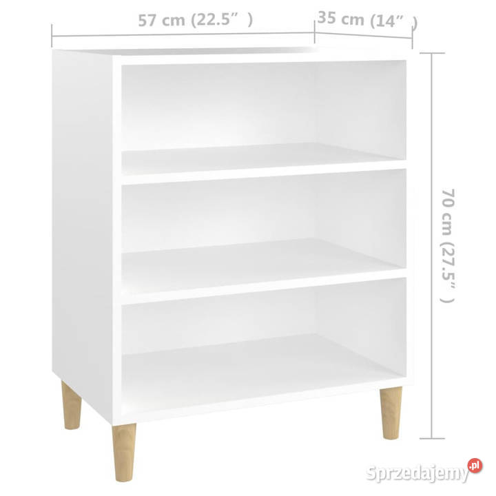 Szafka biała 57x35x70 materiał drewnopochodny Pozostałe Warszawa sprzedam