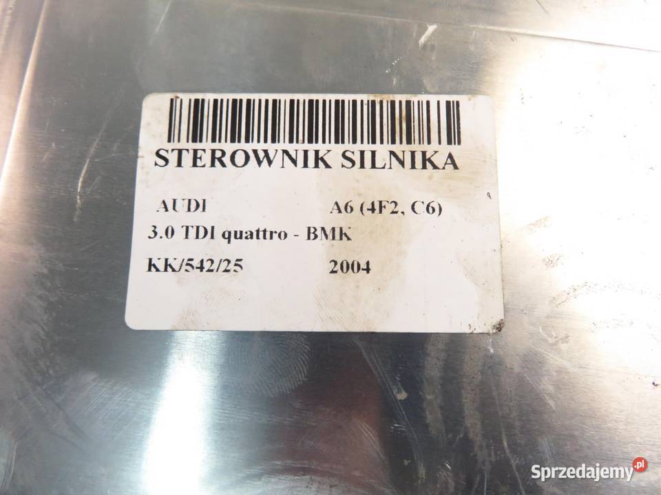 STEROWNIK AUDI A6 C6 30 TDI 4F0907401A
