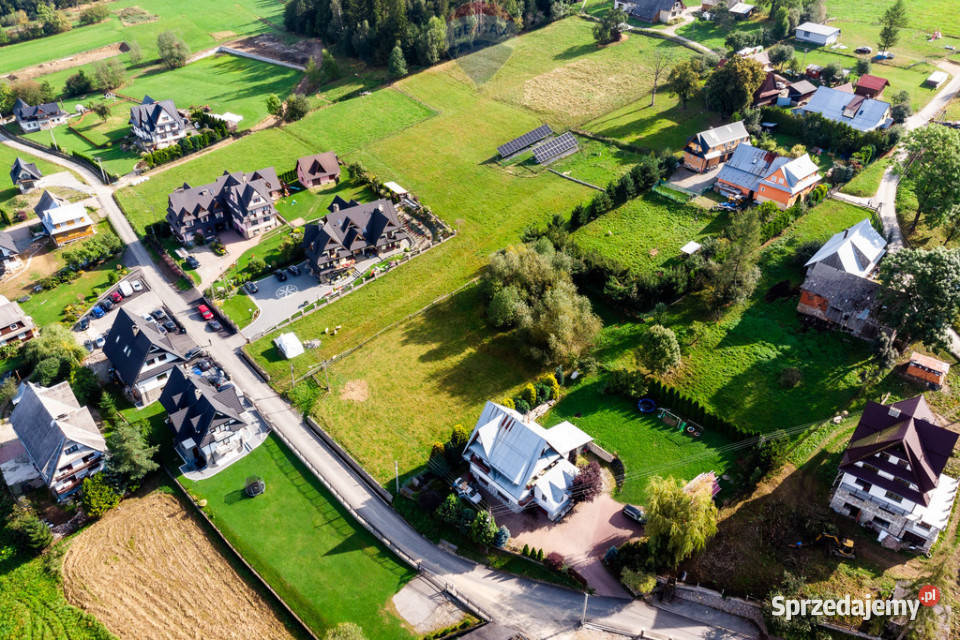 Działka budowlana w Białym Dunajcu oś Gile budowlana Biały Dunajec