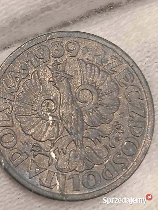2RP 1 grosz 1939 GG mennicza mazowieckie Małkinia Górna