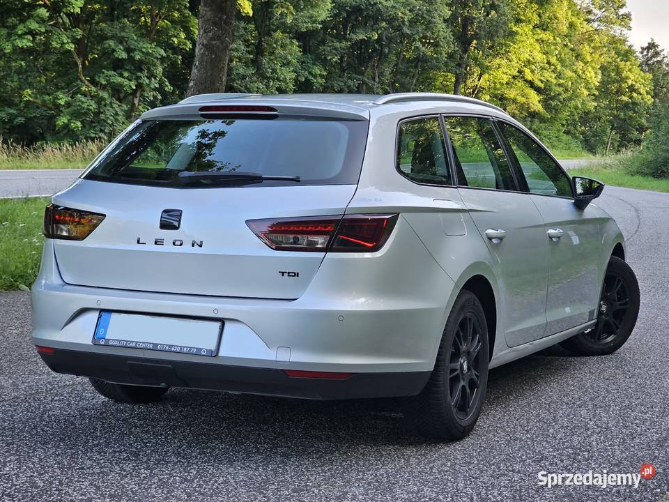 Seat Leon 16 TDi 110 DSG asystent pasa ruchu Pabianice