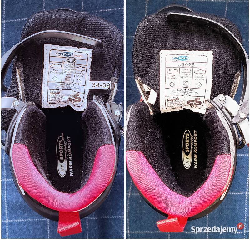 Dziecięce łyżwy regulowane Hy Sports rozmiar 32 Łyżwiarstwo i hokej Piotrków Trybunalski