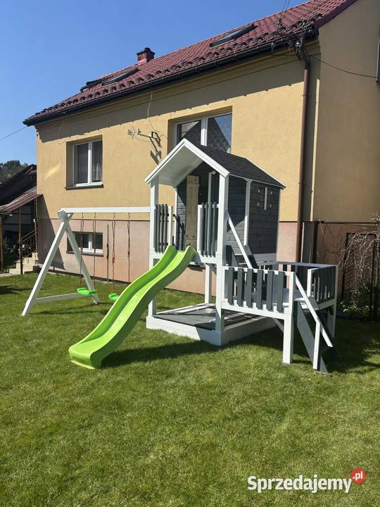 Domek dzieci plac zabaw tarasik Pozostałe Dom i Ogród Myślenice