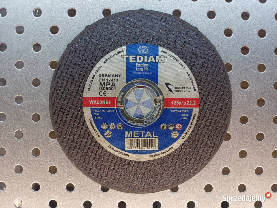 400 sztuk Tarcza do cięcia metalu i stali inox Tarcze Nowe