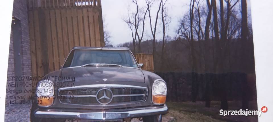 Mercedes pagoda w113 280sl automat 22000000 Motoryzacja Goszczyn sprzedam