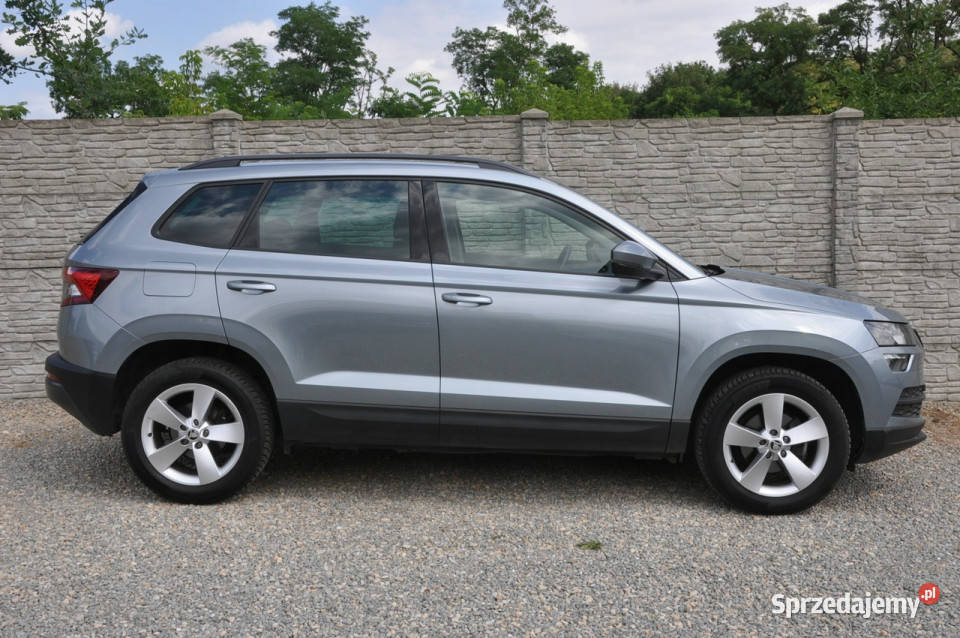 koda Karoq 16 TDI 116 Niski przebieg Navi Kamera aluminiowe felgi śląskie Dąbrowa Górnicza