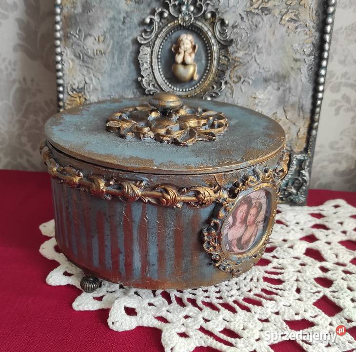 Szkatułka na biżuterię Styl retro Prezent Stalowa Wola sprzedam