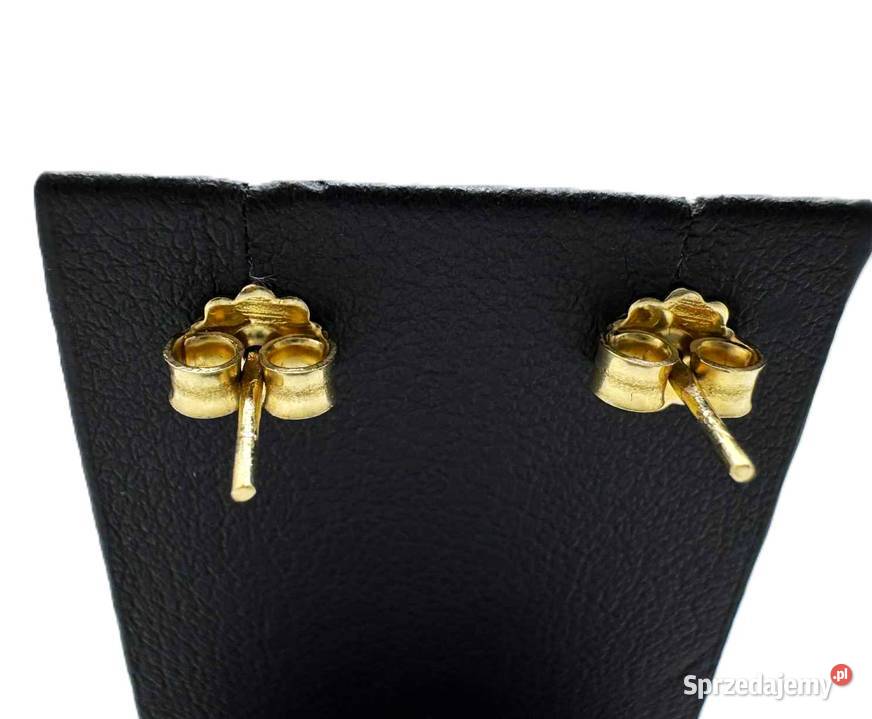Nowe Złote Kolczyki pr 585 124g złoto Elbląg