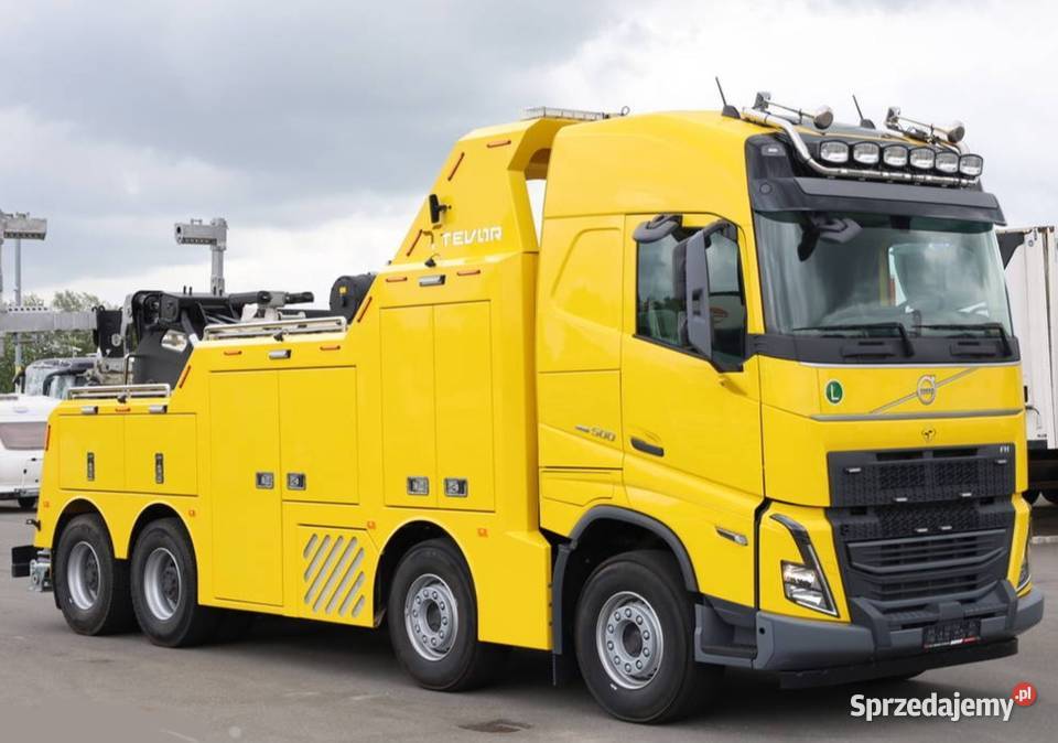 VOLVO FH 4 osiowa pomoc drogowa Holownik Warszawa