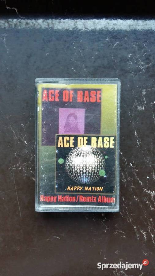 Kaseta magnetofonowa Ace of base Happy nation Płyty i kasety podlaskie Siemiatycze