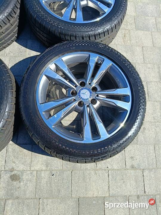 Alufelgi Mercedes 17 ET48 nowe opony Samochodowe Gronowo Górne