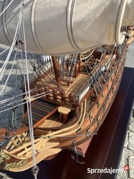 Drewniana Replika statku żaglowca HMS Victory 90 dolnośląskie Wrocław