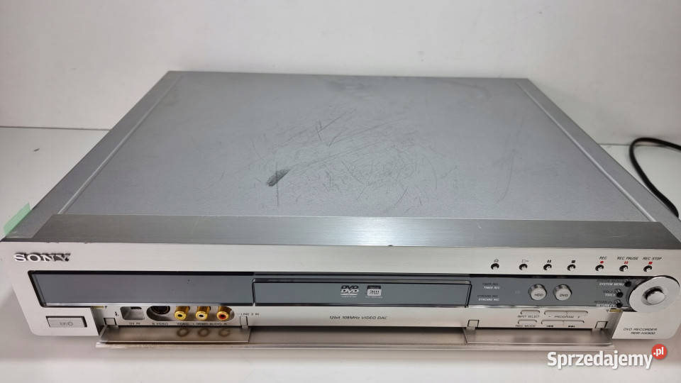 SONY CD RDR hx 900 Nagrywarka DVD HDD odtwarzacz Międzychód sprzedam