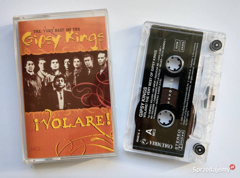 Kaseta magnetofonowa Gipsy Kings Volare The Very Kultura i Rozrywka Łódź