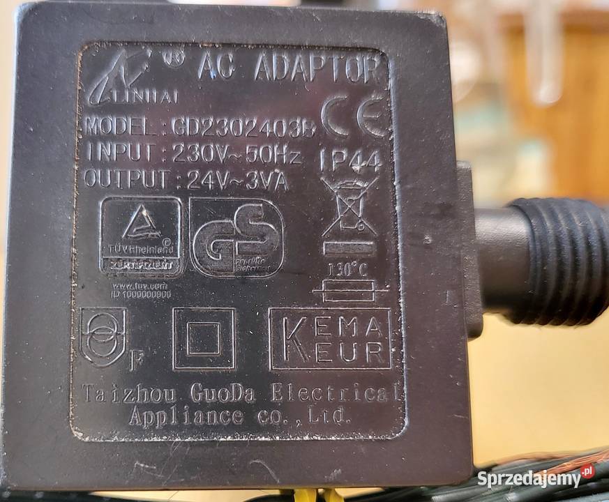 Zasilacz AC 230 DC 24V IP 44 Włodawa sprzedam