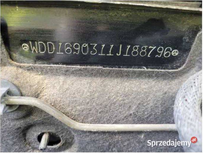 Syndyk sprzeda MERCEDES BENZ A150 Szczecin