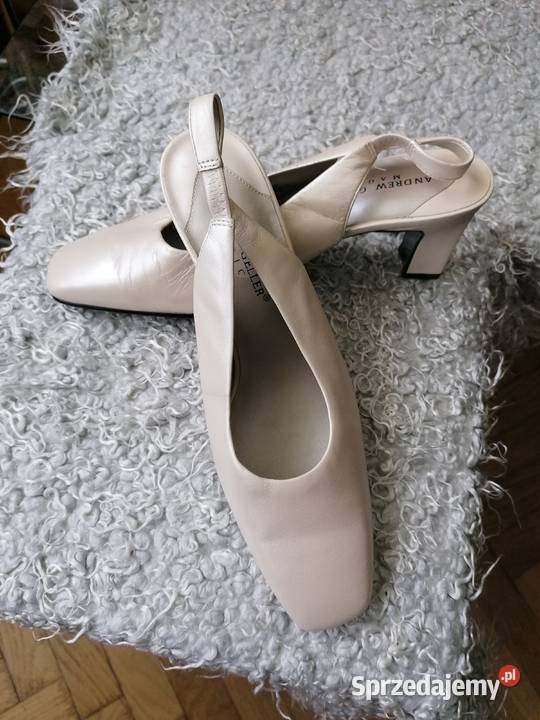 NOWE PERŁOWE BUTY DAMSKIE ANDREW GELLER MAGIC R8 łódzkie Łódź