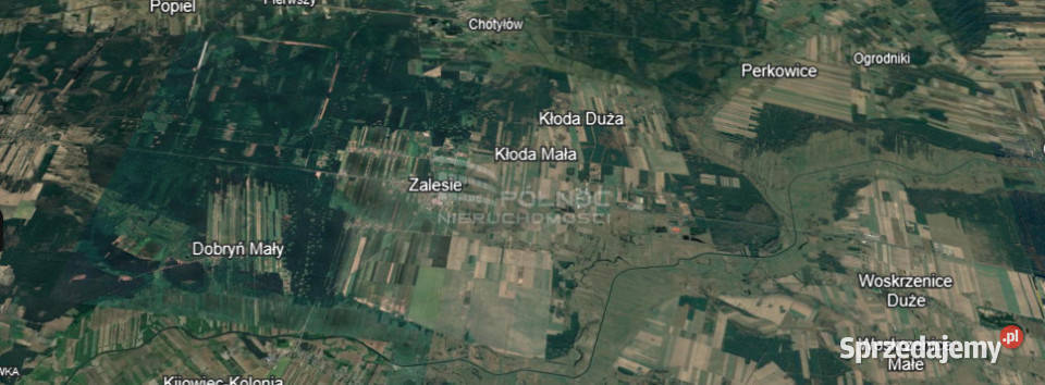 Działka budowlana w Lachówce Dużej gmina Zalesie Sprzedaż Lachówka Duża