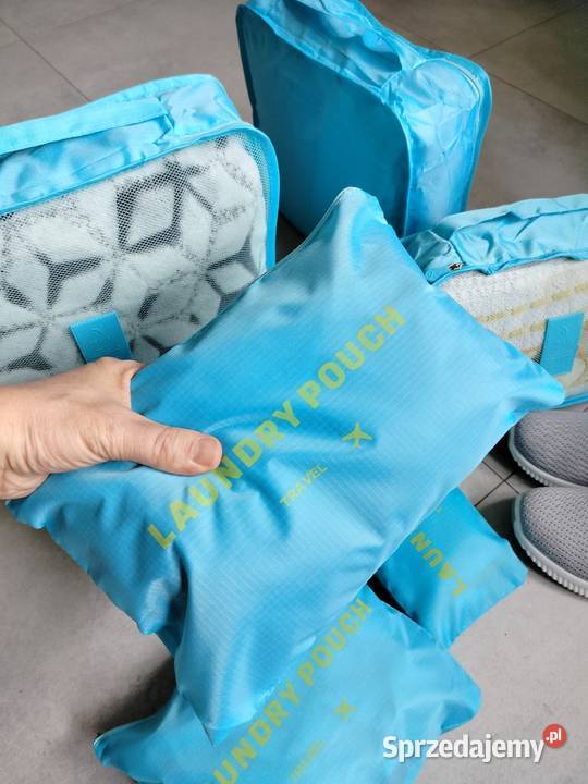 Duże organizery podróżne 6 sztuk pokrowce do śląskie Jastrzębie-Zdrój