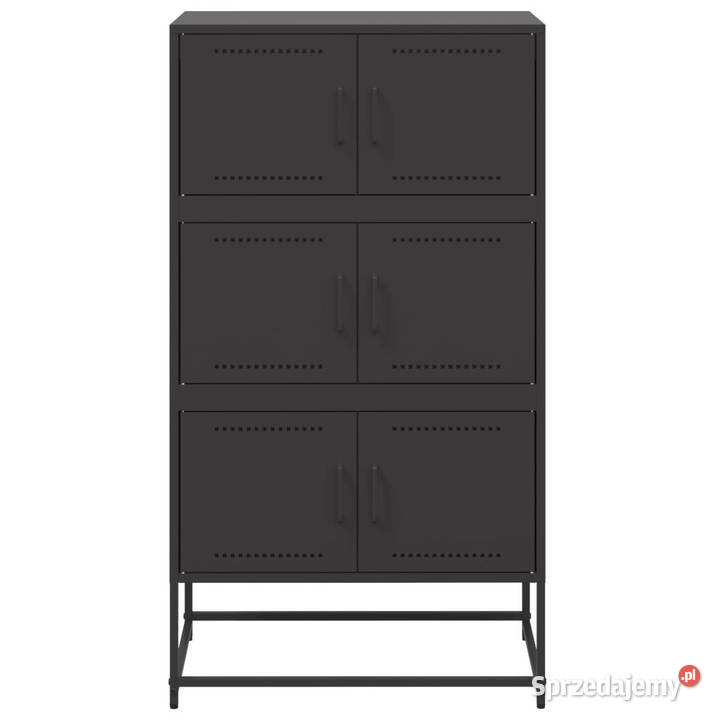 Szafka czarna 685x385x1235 stal WM846488 Warszawa sprzedam