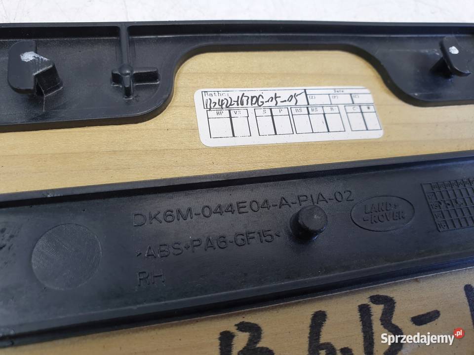 Range Rover II L494 ROLETA TUNELU DK6M044E04A osobowe lubelskie Rudka