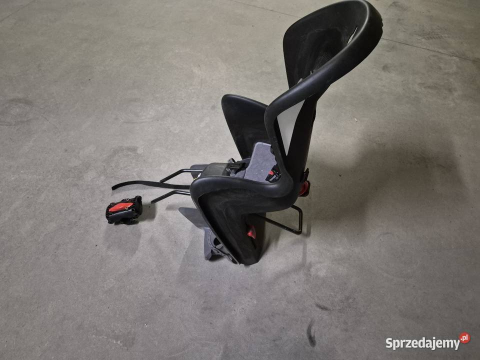 Fotelik rowerowy tylny Polisport BILBY czarny pomorskie Gdańsk