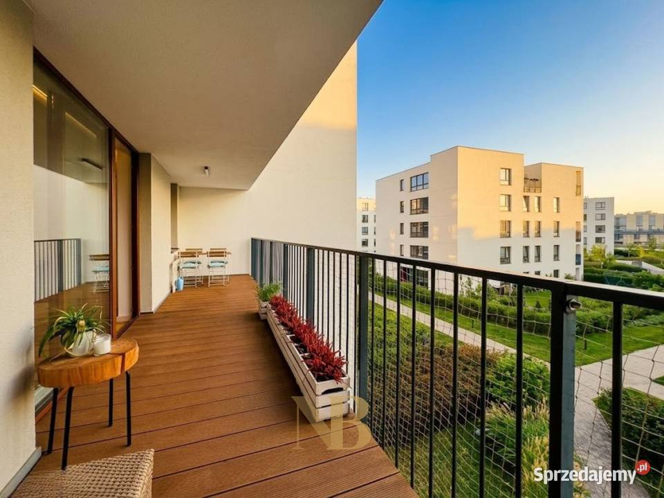 4pok w Miasteczku Wilanów Kieślowskiego 87 m 2 dachówka Warszawa