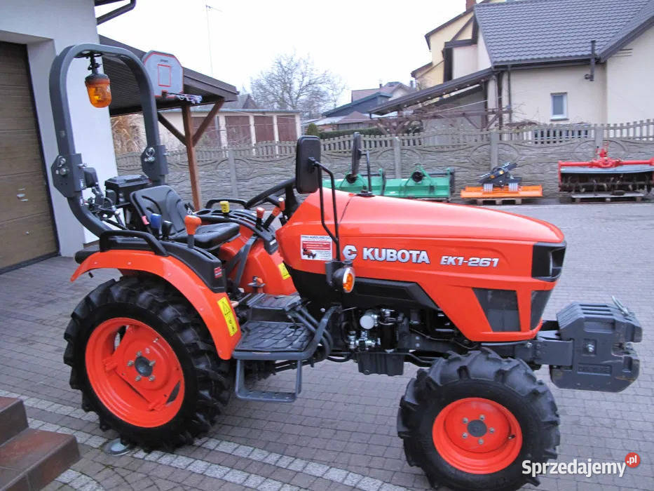 Mini Traktorek Kubota EK1261 4X4 26 Wspomaganie Międzyrzec Podlaski