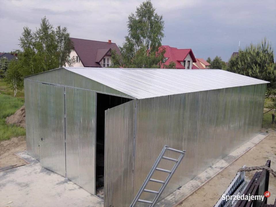 Blaszana montowana hala 88 m Hale i magazyny Kraków