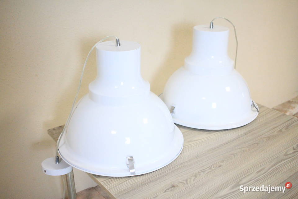 Lampa w stylu Vintage biały