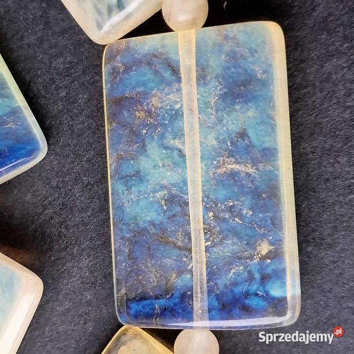 OPALE WODNE NASZYJNIK ELIXIR MŁODOŚCI KAMIENIE Częstochowa