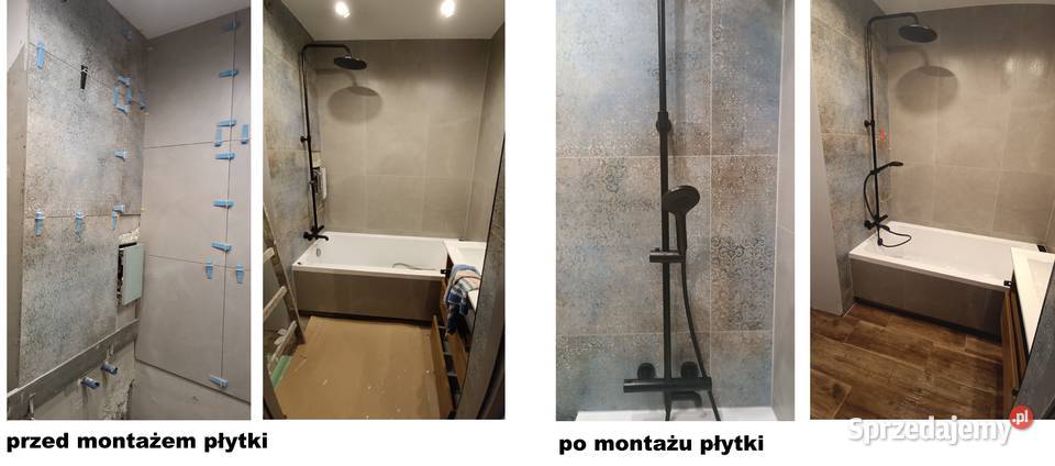 Rewizje UKRYTE 30x50 pod płytkę ceramiki 300x500 Katowice